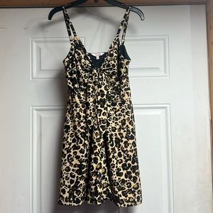 Candice’s Cheetah Print Romper.